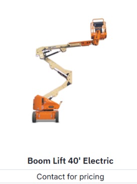 Boom Lift 40' Electric